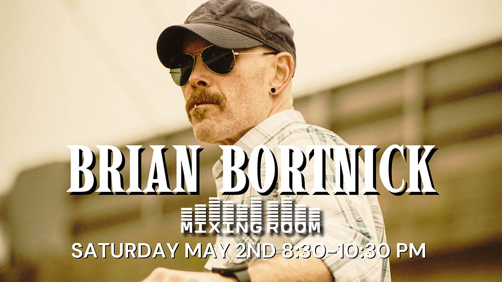 Brian Bortnick in the Mixing Room