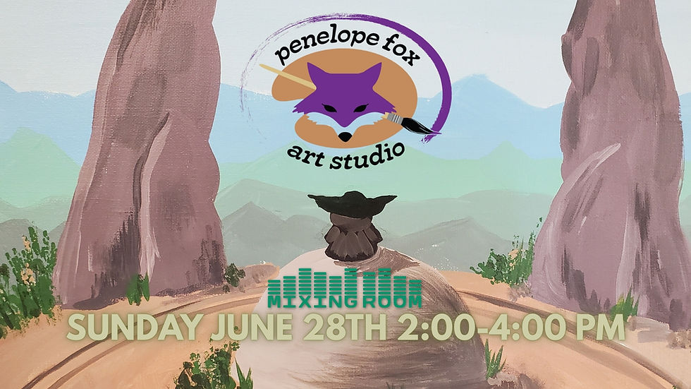 Paint & Sip Workshop With Penelope Fox Art Studio