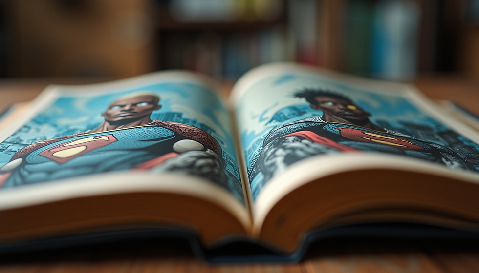 Discover Unique Black Superheroes in Our Comic Universe