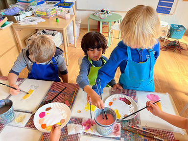 STEM Art Class San Francisco Children's Painting Lesson