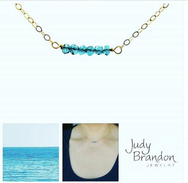 Thumbnail: London Blue Topaz Necklace