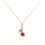 Thumbnail: Pink Amethyst, Labradorite, and Moonstone Gold Necklace