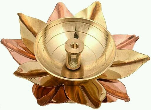 Thumbnail: Treandy copper and Brass Diya/Deepam  set of 4