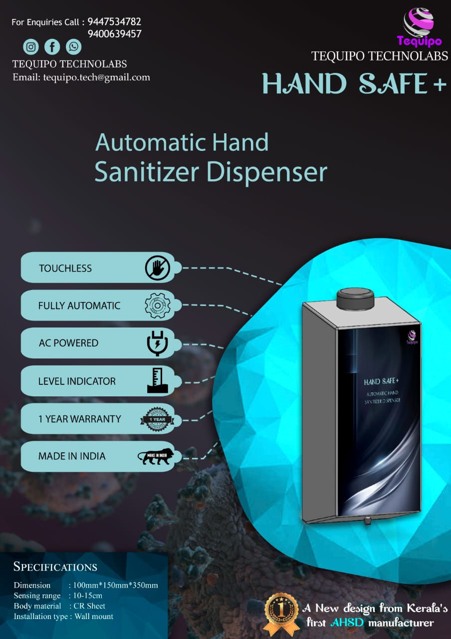 Thumbnail: Hand Safe+  automatic hand sanitizer