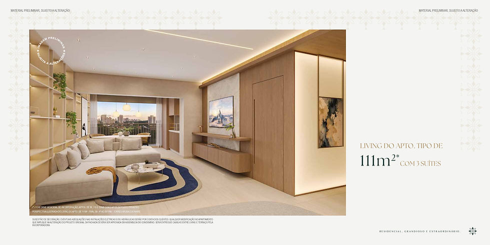 Gran Resort Reserva - Living 111m²