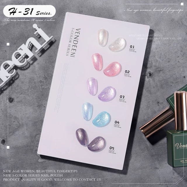 Vendeeni Gel Polish H-31 5pcs 15ml