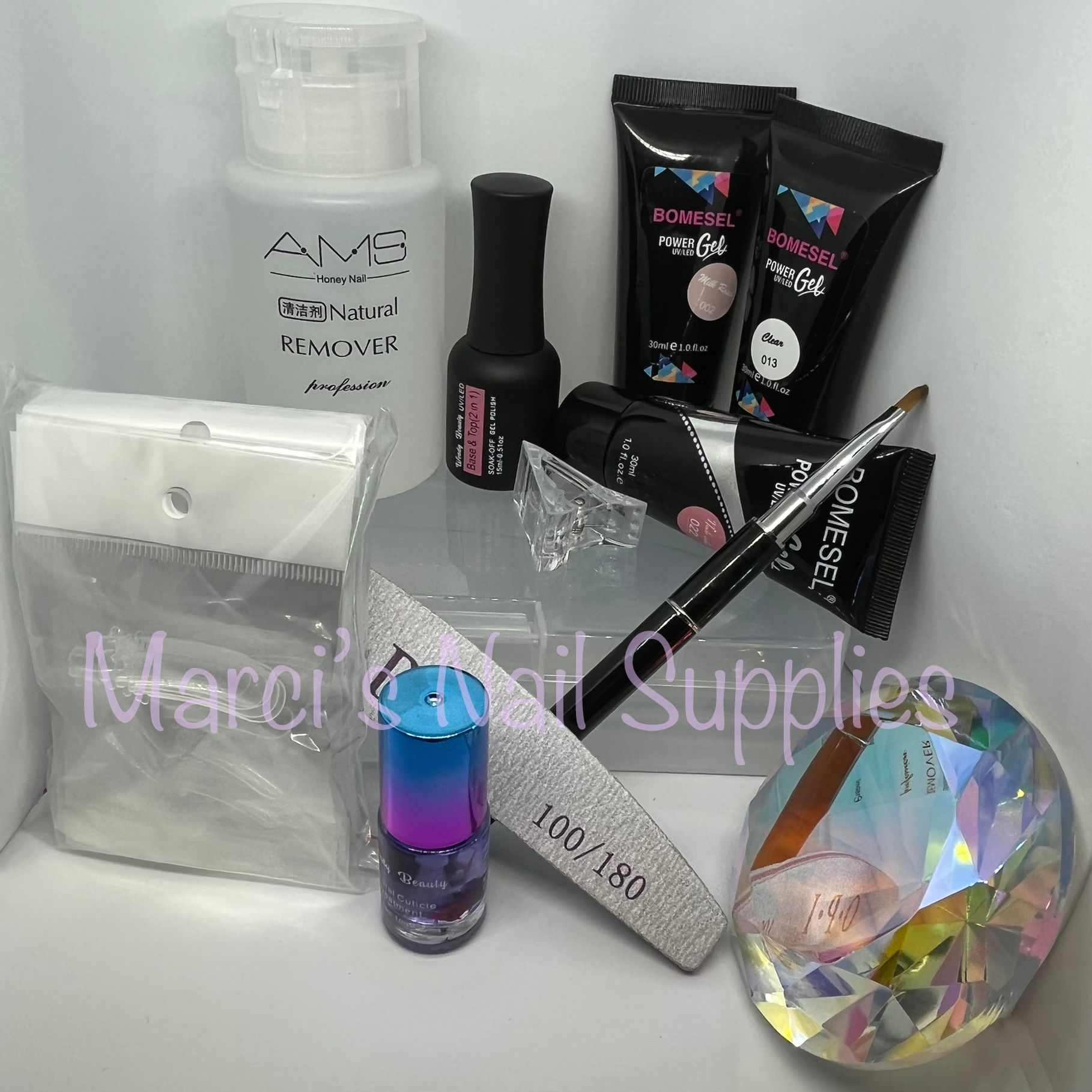 12 Pc Poly Gel Kit