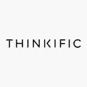 this image shows thinkific