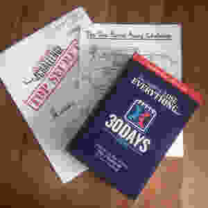 this image shows the one funnel away challenge hard cover book
