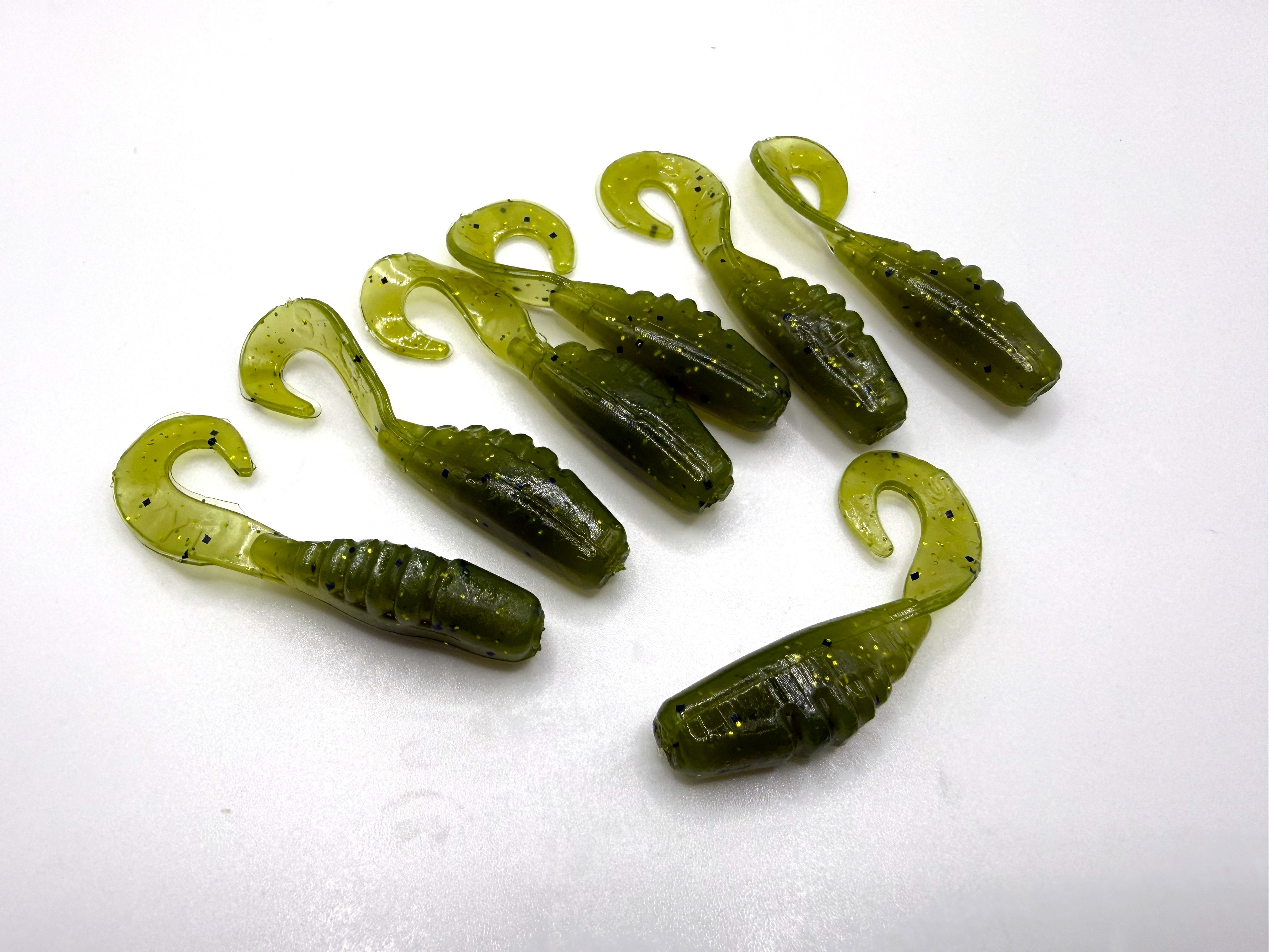 Green Pumpkin Chartreuse 2" Bite Belly Minnow