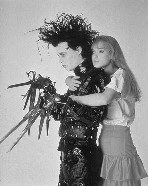 Tim Burton | Edward Scissorhands | Photo of film promo | 1990