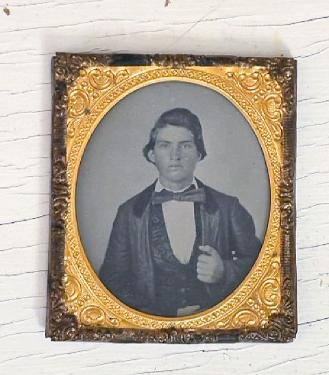 Another Henning doppelgänger. I purchased this ambrotype in 2011, while I was in search of Hans's face. Hans said this young man looked nothing like him but that if I found him attractive I should purchase it, so I did.