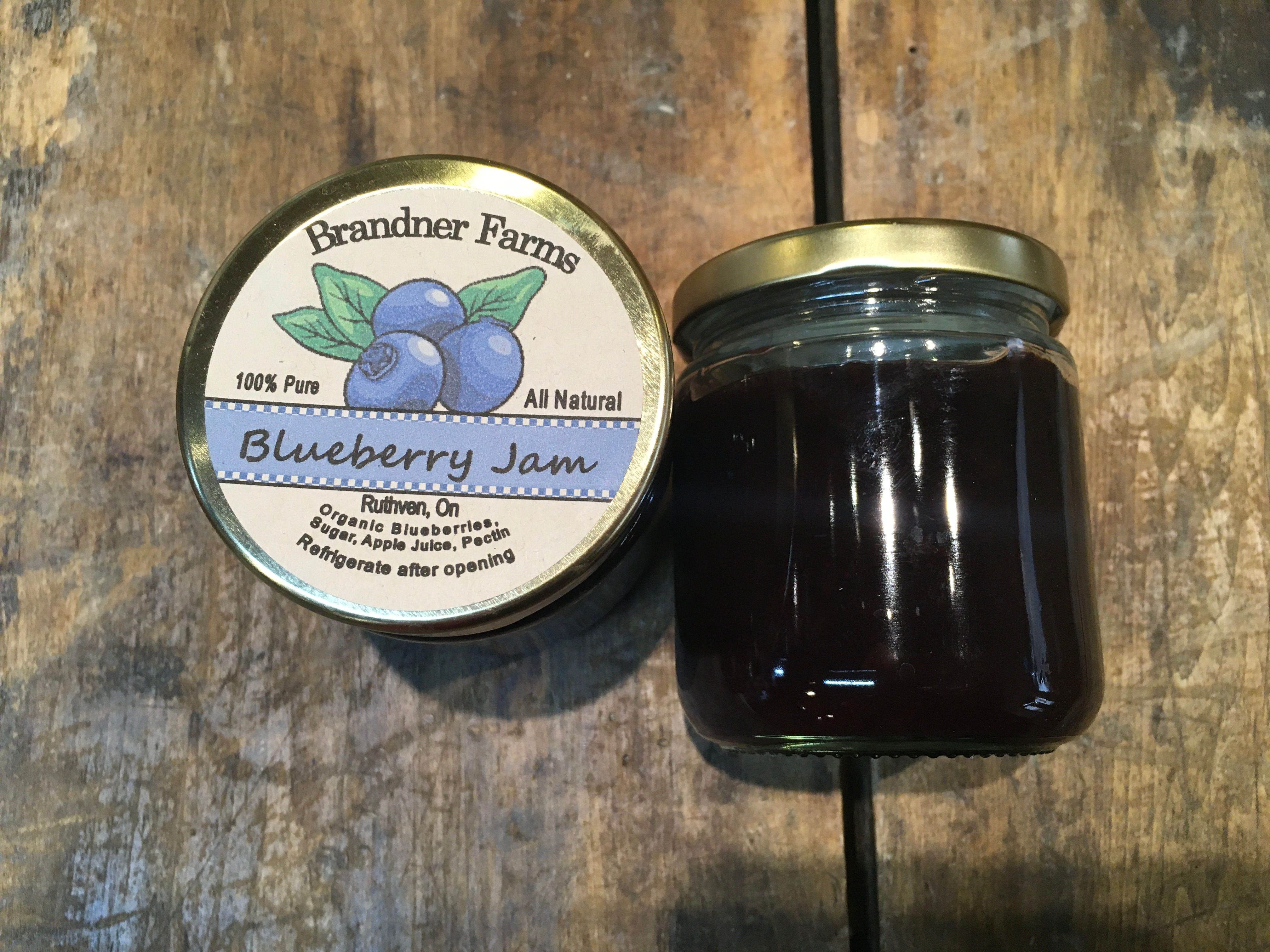 Farm Jams Bluberry 250ml