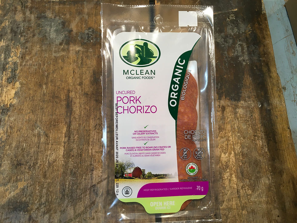 McLean-Pork Chorizo/Pkg