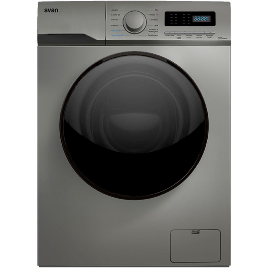 LAVADORA SVAN INOX. SL8400DIDVBX | 8KG | 1400RPM
