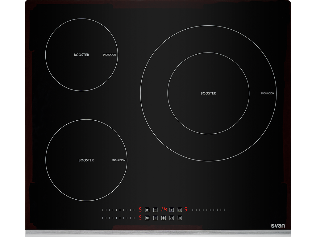 PLACA INDUCCION SVAN SVI6393 7200W CRISTAL