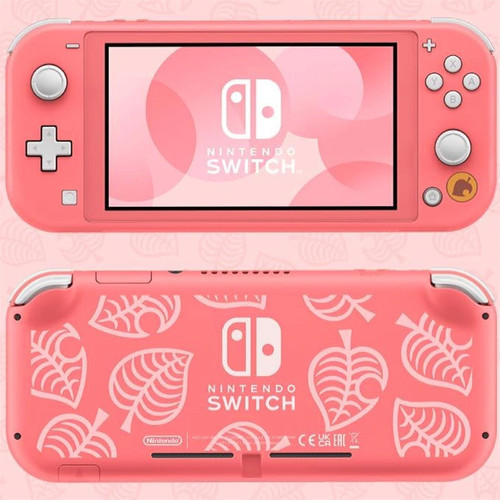 NINTENDO SWITCH LITE ANIMAL CROSSING ISABELLE/TOMMY ALOHA EDITION