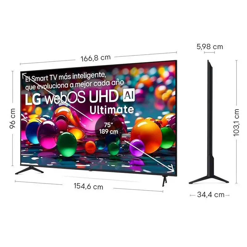 Miniatura: SMART TV LED LG ULTIMATE 75" | 4K UHD | WIFI + BLUETOOTH
