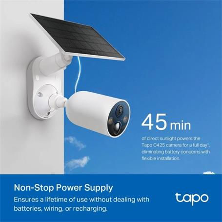 Miniatura: CAMARA IP EXTERIOR TAPO TP-LINK C425 + PANEL SOLAR