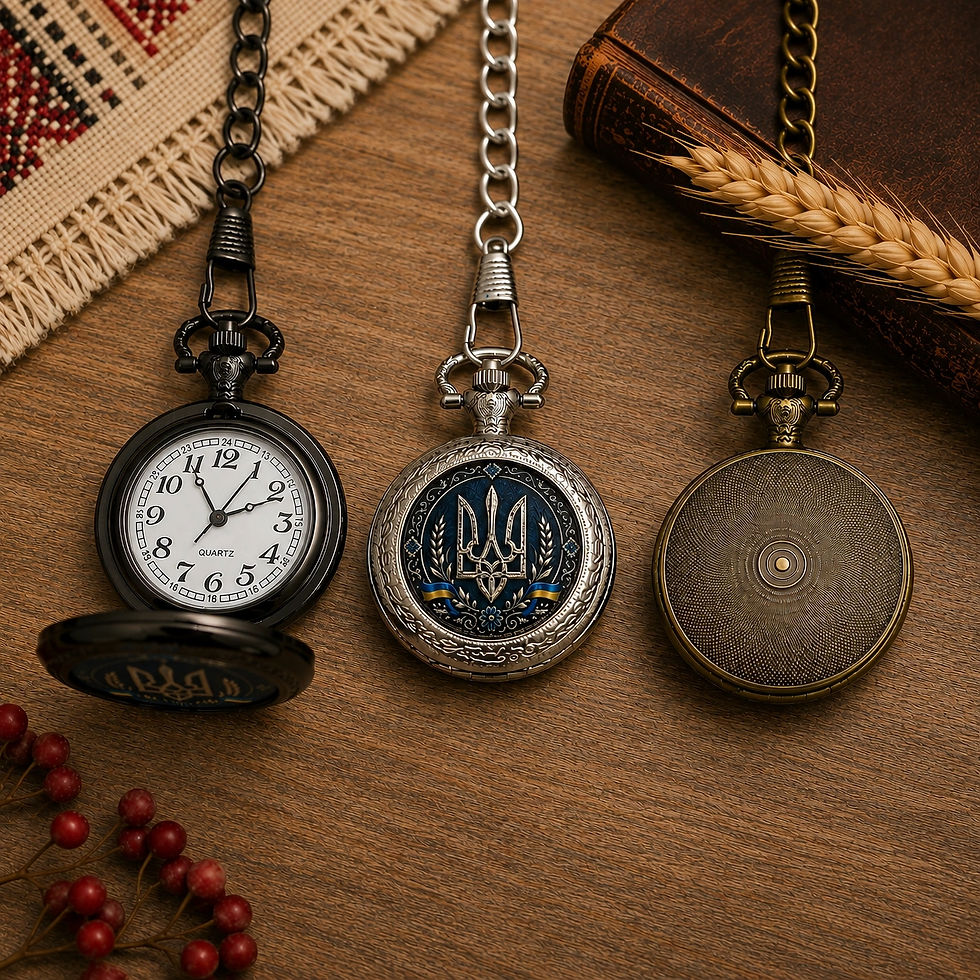 Ukrainian Heritage Pocket Watch