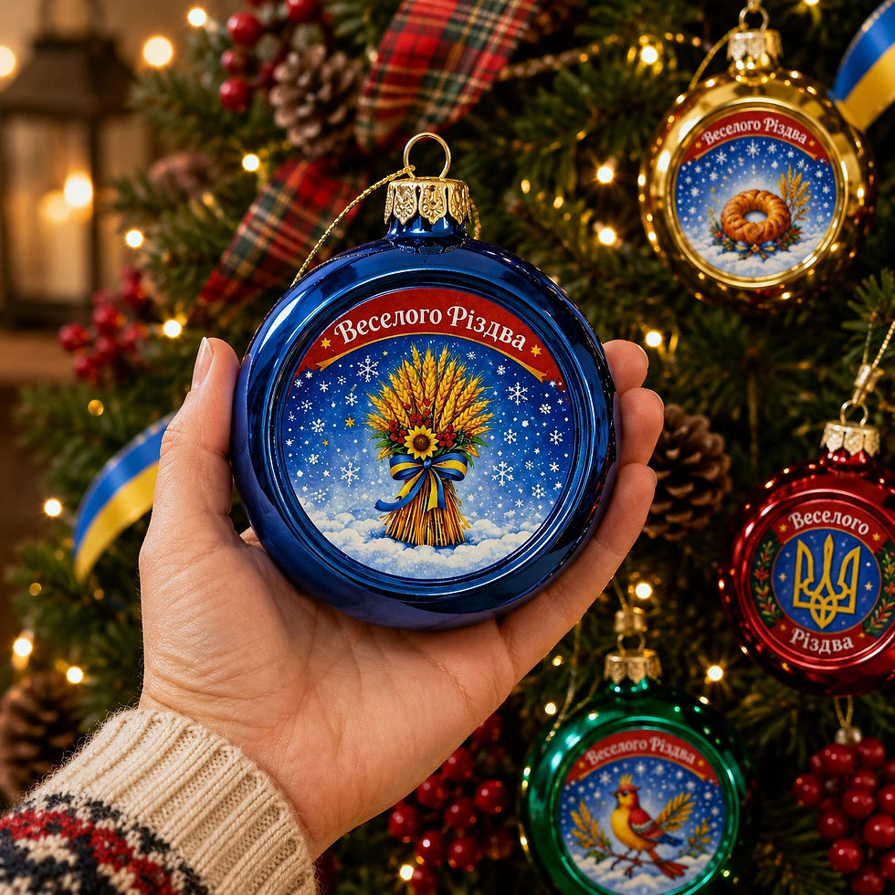 Ukrainian Christmas Ornaments