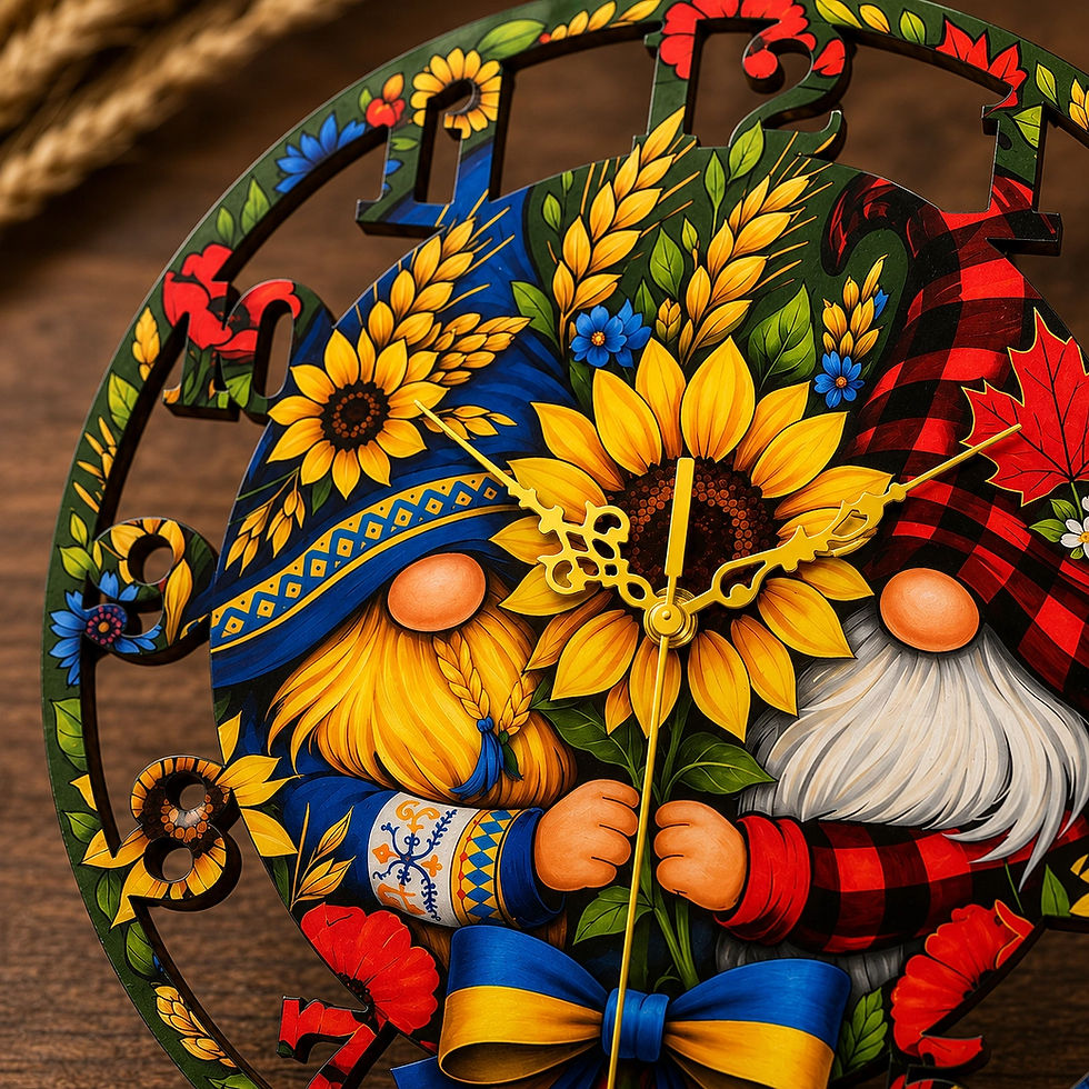 Thumbnail: Ukrainian wall clock