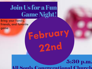 Game Night | February 22nd