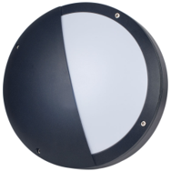 20W Round (275x275x90mm) Waterproof LED Bulkhead -IP65 with IK10 Impact Res