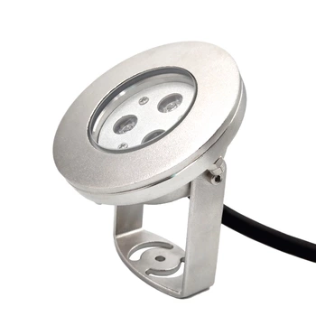 Underwater Light 9W Single Colour IP68 316L SS (95x122mm)
