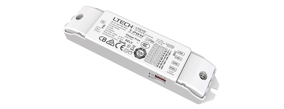 12W 350-700mA CC 0-10V Driver