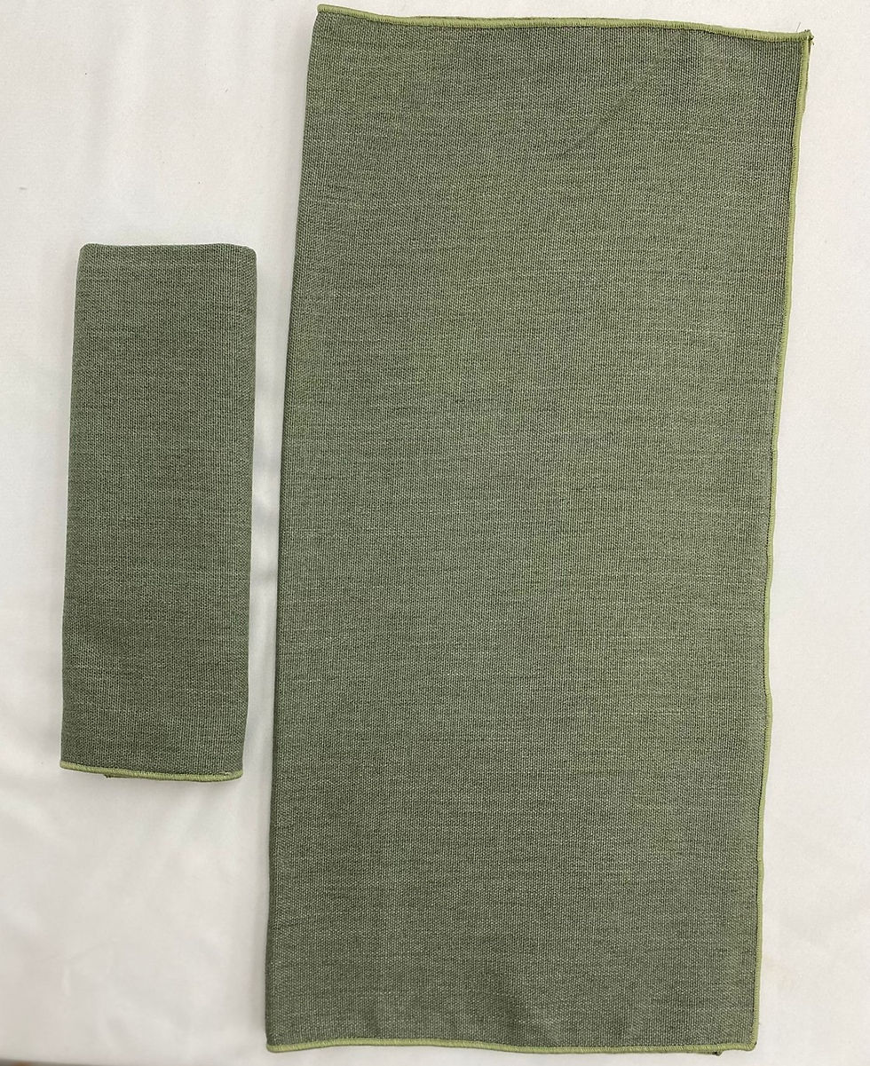 Thumbnail: Servilleta PuenteGen 16727 con festón verde ( 55x55)