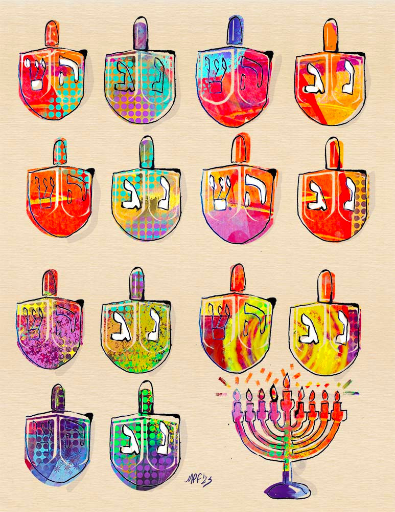 Dreidels 1433