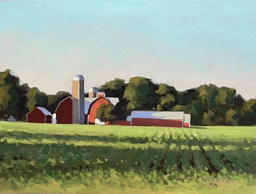 Lush  Farm 9x12
