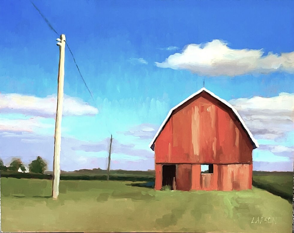 Iowa Barn 11x14