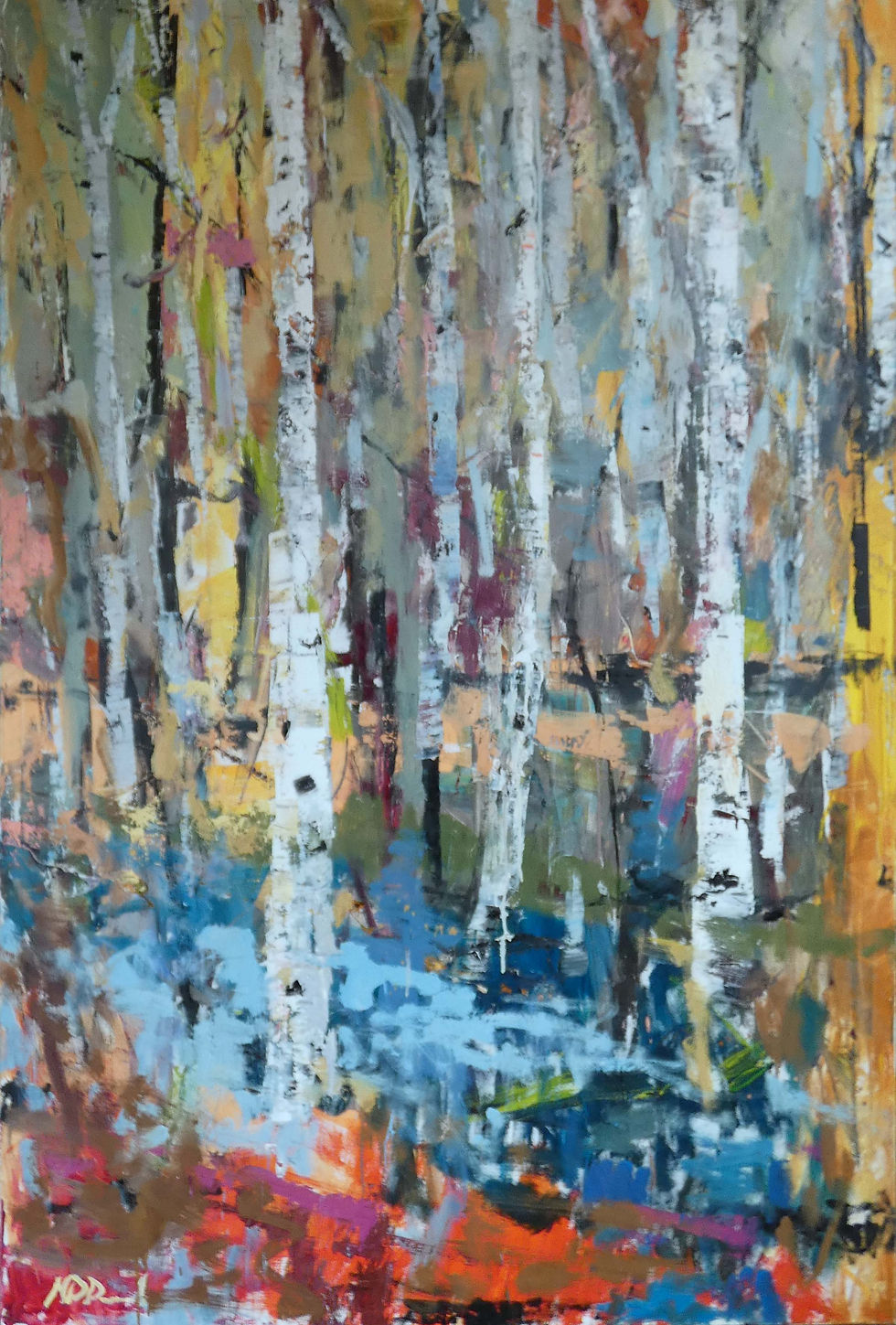 26- 18269 Birches  48x72