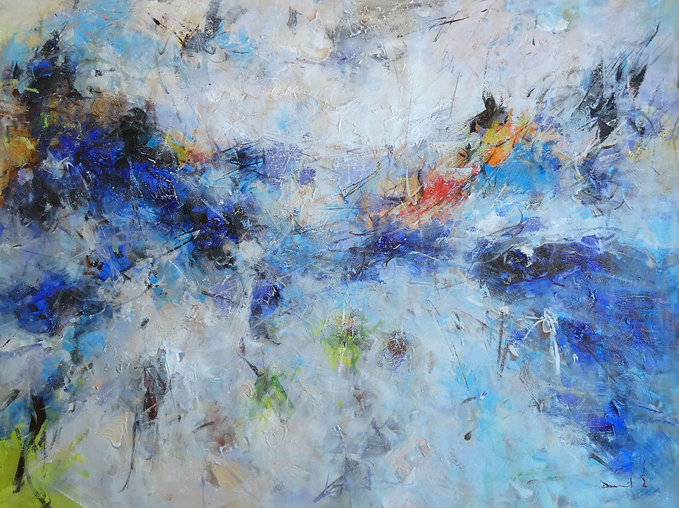 Abstract in Blues 42542-006