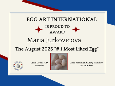 August 2026 "Most Liked Eggs" Certificates Here.