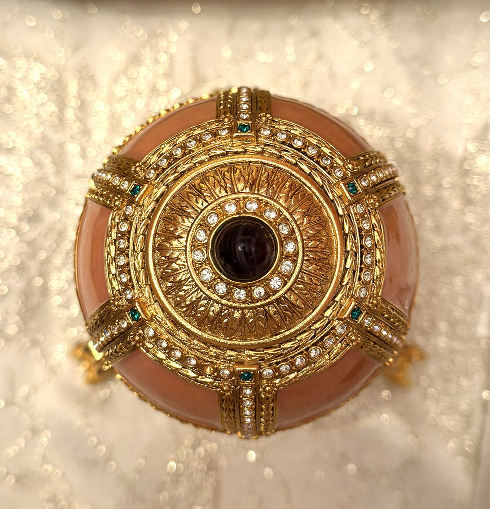 Miniaturbild: Fabergé Enamel Guilloché Collection – Imperial Danish Palace Egg (#68-P)