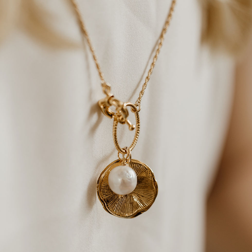 Miniature : Collier long Gaïa