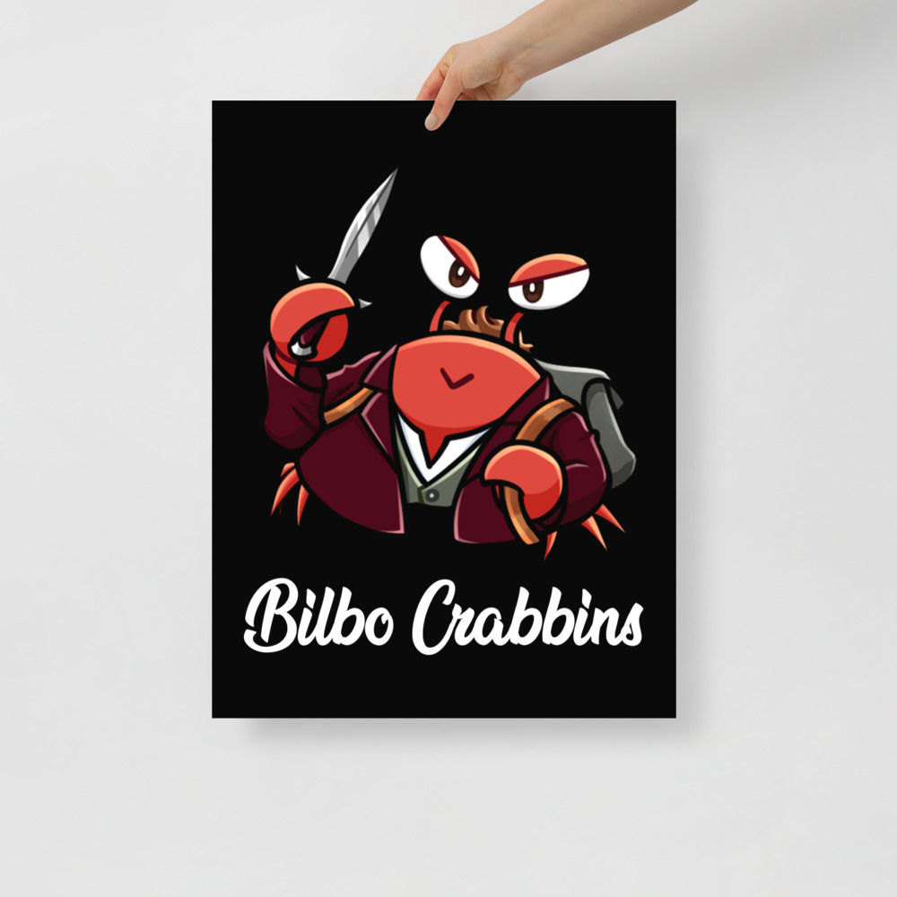 Bilbo Crabbins Poster