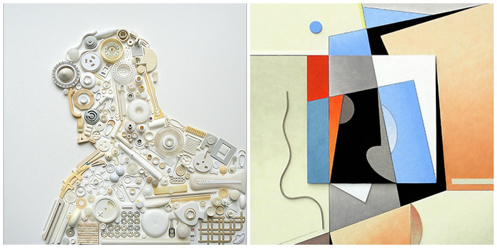 (Left) Jetsam and (right) Evolution by James Marsh
