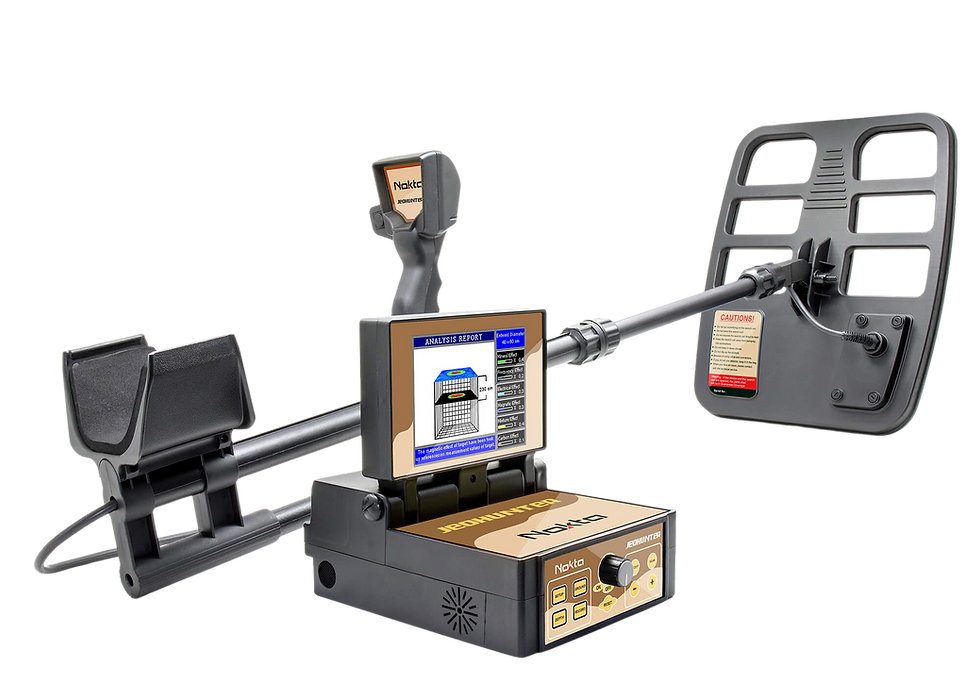 Nokta Jeohunter 3D Dual System metal detector with graphical display and control unit