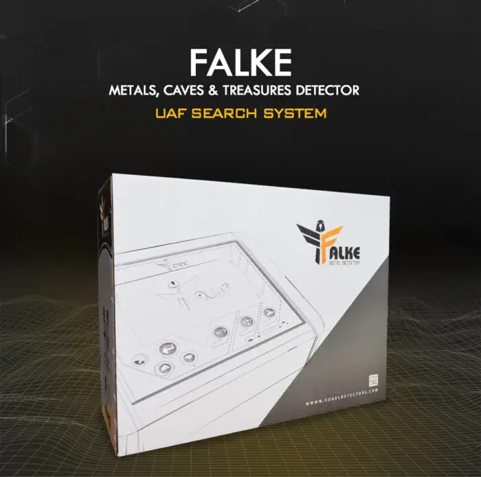 Falke Advanced Metal Detector - Professional Gold and Treasure Hunting