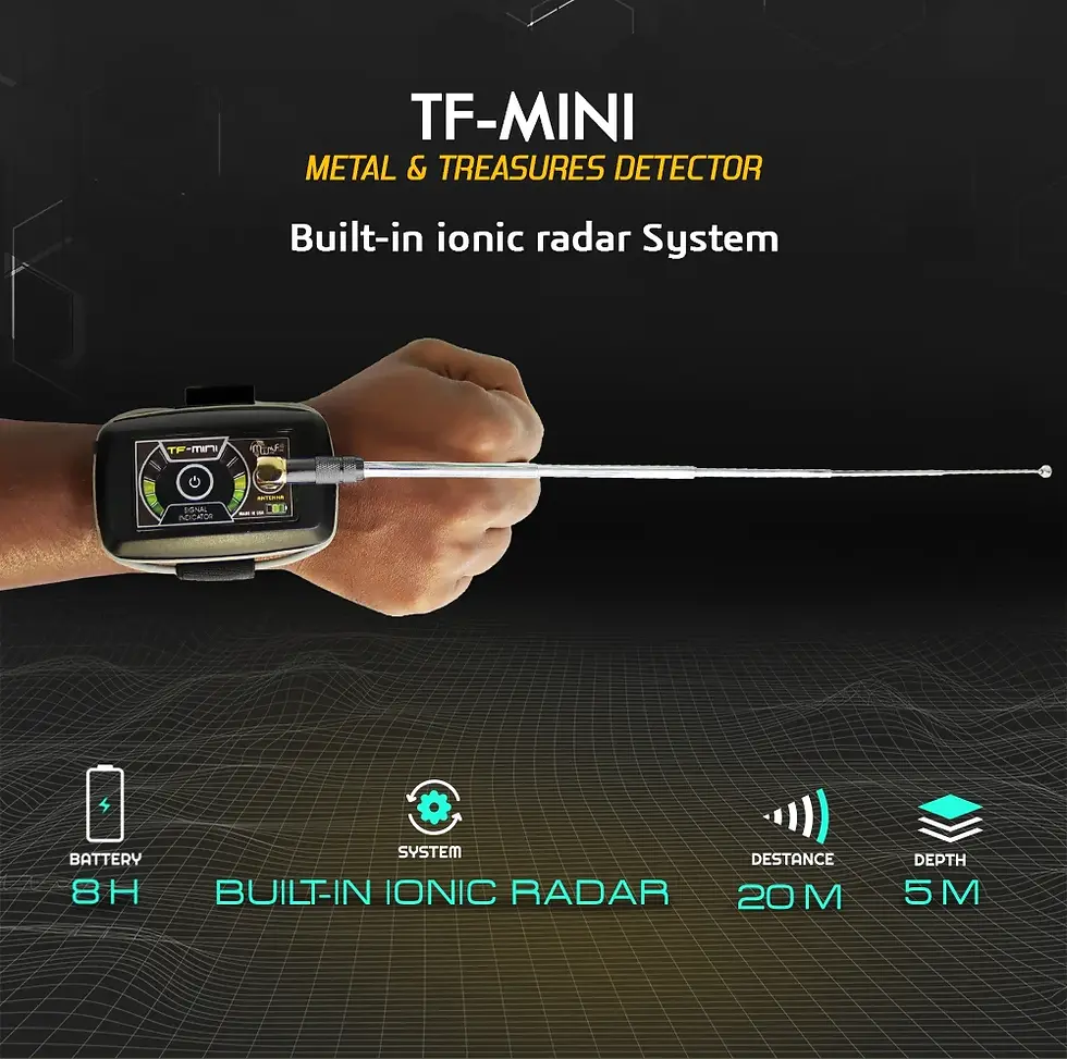 TF-MINI- Premium Wrist-Worn Treasure and Metal Detector