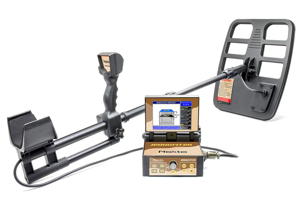 Nokta Jeohunter 3D Dual System with search coils and detection accessories