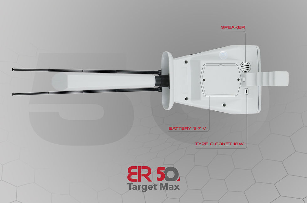 Thumbnail: BR 50 Target Max - Advanced Long-Range and Ionic Metal Detector