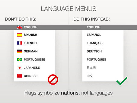 ธงชาติไม่ใช่ภาษา:ออกแบบ UX โลกที่ไม่งงงวยไปกับธง (และอิโมจิ!) 🌍