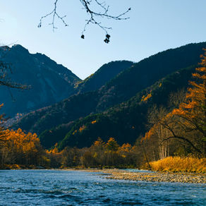 Kamikochi in Matsumoto City, Nagano Japan, fall of 2024.