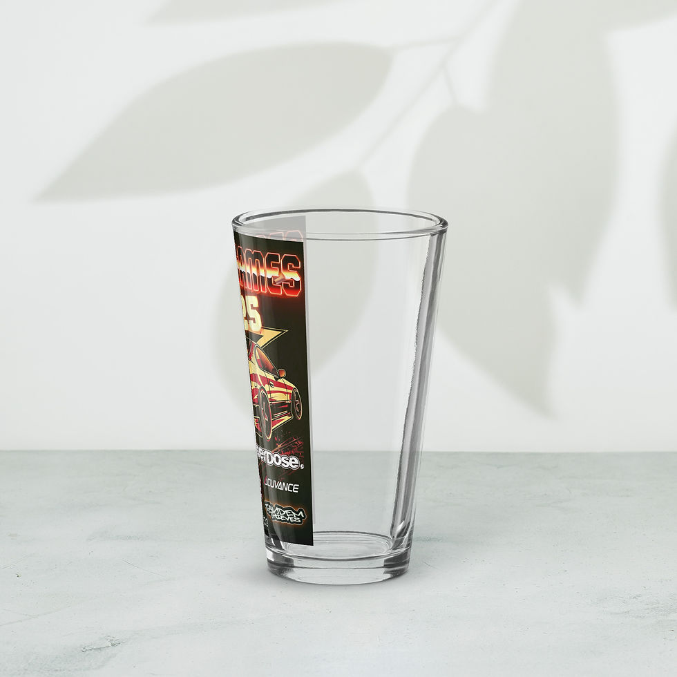 Thumbnail: Cross Games 2025 pint glass