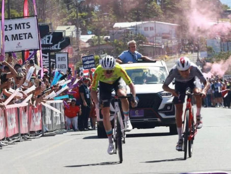 Luis Daniel Oses es el ganador de la etapa 9 de la vuelta Ciclística internacional a Costa Rica.